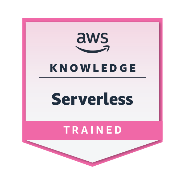 AWS Knowledge: Serverless certificate preview